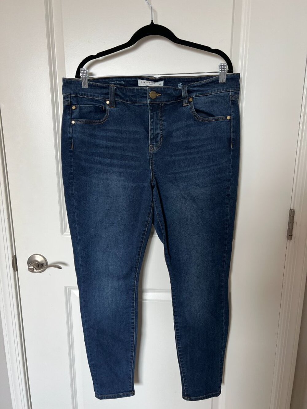 Liverpool Los Angeles Dark Jeans 16W, Plus Size